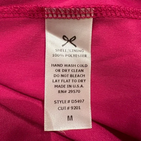 Everly Raspberry Pink Slip Dress - Picture 12 of 13